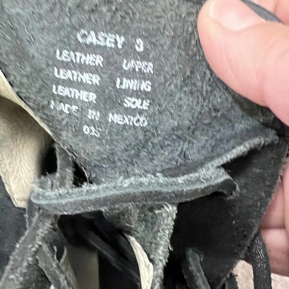 Freebird Casey Leather Ankle Boots with Suede Accents and Laces Detail Ladies 8